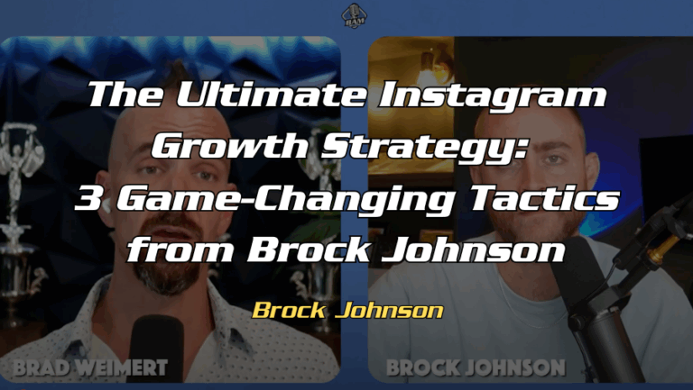 brock johnson instagram growth tactic
