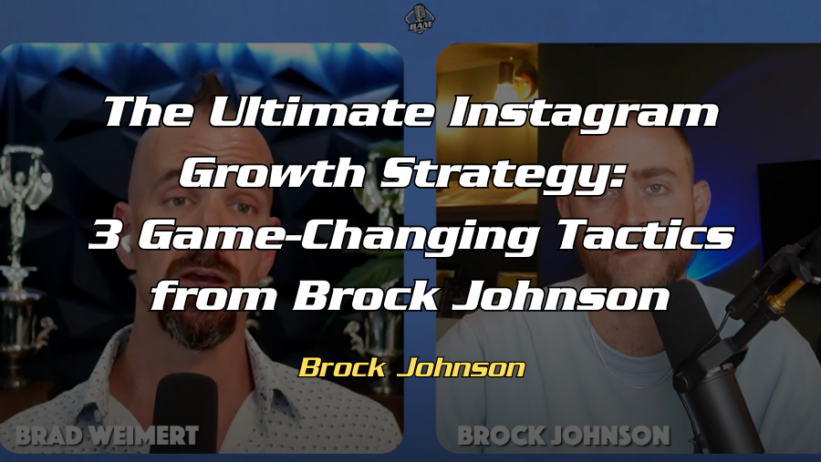 brock johnson instagram growth tactic